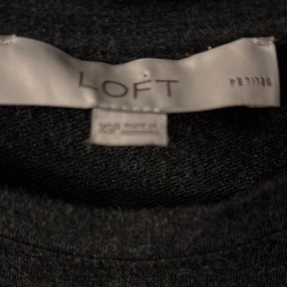 LOFT Black Sleeveless Sheath Midi Dress - Picture 4 of 4